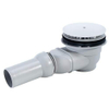 Duravit bonde de douche horizontale avec trou 90 mm chrome 0313509
