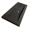 BRAUER Corestone Lavabo pour meuble 119.6x5x45.7cm sans trous Anthracite SW21649