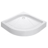 Marenza Casus Douchebak - 80x80x15cm - kwartrond - wit TWEEDEKANS OUT14909