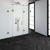 Saniclass Create douchecabine XL 80x120cm profielloos met antikalk en 8mm veiligheidsglas geborsteld RVS SW223690 Saniclass Create douchecabine XL 80x120cm profielloos met antikalk en 8mm veiligheidsglas geborsteld RVS SW223690