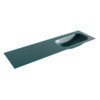 Mondiaz BIG small Smag solid surface inbouw wastafel 160cm rechts SW425360 Mondiaz BIG small Smag solid surface inbouw wastafel 160cm rechts SW425360