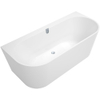 Villeroy & Boch Oberon 2.0 Oberon - 2.0 back to wall bad duo - 1800x800mm Quaryl middenafvoer - inclusief - glans wit SW209464