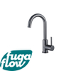 FugaFlow Eccelente Sobrado Badkamer keukenkraan - draaibare uitloop - PVD - gunmetal - Black Friday - SW1124323