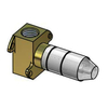 Hotbath Inbouwdeel stopkraan - zwart SW229802