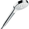 Hansgrohe Croma Select S douchette à main Vario EcoSmart 1/2 xØ11cm avec rain turbo rain et intense rain jet de pluie blanc/chrome 0605322