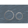 Plaque de commande Geberit Sigma50 - chasse d'eau à 2 boutons - rond - chrome/Mustang Schief. SW203599