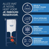 GROHE Solido Start Round toiletset diepspoel - rimless - GROHE Rapid SL inbouwreservoir - softclose toiletzitting - bedieningsplaat mat zwart SW1244474