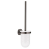 Grohe Essentials Toiletborstelhouder - wandmontage - rond - open - hard graphite (antraciet) SW99040