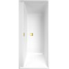 Villeroy & boch Collaro bad rechthoek 170x75cm met badwaste gold white SW354266 Villeroy & boch Collaro bad rechthoek 170x75cm met badwaste gold white SW354266