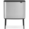 Brabantia Bo Touch Bin Afvalemmer - 36 liter - kunststof binnenemmer - matt steel fingerprint proof SW1117506