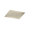 Hotbath Ace Douche de tête - encastrée - carrée - 38x38cm - PVD - Laiton brossé (or) SW1117671