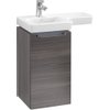 Villeroy & boch Subway 2.0 wastafelonderkast 35x62x33.5cm Eiken grafiet 0124380 Villeroy & boch Subway 2.0 wastafelonderkast 35x62x33.5cm Eiken grafiet 0124380