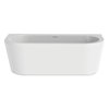 Xenz charley xs hoekbad met afvoer plaatsafvoer midden met overloopgat 225 liter 165x76x60cm acryl bicolor wit met antraciet SW381505 Xenz charley xs hoekbad met afvoer plaatsafvoer midden met overloopgat 225 liter 165x76x60cm acryl bicolor wit met antraciet SW381505