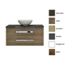 Sanicare Q11 badmeubelset 97.9x44.4x66cm 0 kraangaten 1 wasbak 2 lades standaard greep MDF wit hoogglans SW279167 Sanicare Q11 badmeubelset 97.9x44.4x66cm 0 kraangaten 1 wasbak 2 lades standaard greep MDF wit hoogglans SW279167