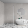 Aqua Vista Oria Cuadra paroi latérale - 70x200cm - avec kit de montage - pour cabine de douche - Gunmetal SW1244212