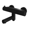 Hotbath Cobber X thermostatische badmengkraan mat zwart SW440737 Hotbath Cobber X thermostatische badmengkraan mat zwart SW440737