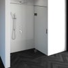 Saniclass Create douchedeur 160x200cm 2-delig profielloos met antikalk en 8mm veiligheidsglas chroom glans SW223791 Saniclass Create douchedeur 160x200cm 2-delig profielloos met antikalk en 8mm veiligheidsglas chroom glans SW223791