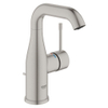 Grohe Essence Wastafelkraan Opbouw - uitloop 11.4cm - M-size - hoge draaibare uitloop - waste - Supersteel (RVS) SW656536
