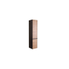 Adema Industrial Hoge Kast 160x35x30cm hout/zwart SW420105 Adema Industrial Hoge Kast 160x35x30cm hout/zwart SW420105