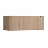 H&R Badmeubelen Juice Wastafelonderkast - 120x45x40cm - afgeronde hoeken - 3D-front - 1 lade - geïntegreerde greep - rockford oak SW1259233