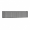 H&R Badmeubelen Juice Wastafelonderkast - 180x45x40cm - rechterhoek afgerond - 3D-front - 2 lades - geïntegreerde greep - stone grey mat SW1260370