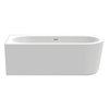 Xenz charley xs hoekbad links met afvoer plaatsafvoer midden met overloopgat 200liter 165x75x58cm acryl edelweiss SW382073 Xenz charley xs hoekbad links met afvoer plaatsafvoer midden met overloopgat 200liter 165x75x58cm acryl edelweiss SW382073