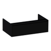 Saniclass New Future Thin onderkast 80.2x25x45.5cm met softclose 0 deuren 1 lade Zwart hoogglans SW86431 Saniclass New Future Thin onderkast 80.2x25x45.5cm met softclose 0 deuren 1 lade Zwart hoogglans SW86431