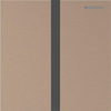 Geberit Type 40 urinioir bedieningsplaat - 230V - vierkant - rood goud/ geborsteld/easy-to-clean - geborsteld roodgoud brons (koper) SW1237060