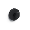 Clou Flat patère pour serviette 4,8x4,8cm 2 pièces Noir mat SW86594