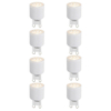 Luedd Lampe LED - set de 8 - G9 - 3W - 2700K - 300LM - dimmable SW1211330
