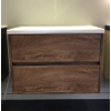 Saniclass Nexxt badmeubelset 80x58.5x45.5cm met keramiek wastafel zonder kraangaten Viking shield SW398225 Saniclass Nexxt badmeubelset 80x58.5x45.5cm met keramiek wastafel zonder kraangaten Viking shield SW398225