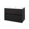 Best Design Quick Black Greeploos meubel onderkast en wastafel 80 cm mat zwart SW280228 Best Design Quick Black Greeploos meubel onderkast en wastafel 80 cm mat zwart SW280228