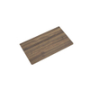 Saniclass Tops Topblad - 80x1.2x46cm - afgeronde hoeken - noten (hout) SW892752