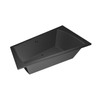 Xenz Palau baignoire sans panneaux 180x130cm avec pieds sans vidage Acrylique Ebony mat SW103482 Xenz Palau baignoire sans panneaux 180x130cm avec pieds sans vidage Acrylique Ebony mat SW103482
