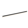INK LED line Barre d'éclairage - 60x2.5x1cm - LED changement de couleur - dimmable - IP44 - 4200K - pour miroir ou armoire de toilette - noir mat SW699426