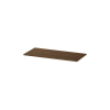 Ink plaque de recouvrement 100x45x1.6cm pour meuble chêne massif chocolat SW493698