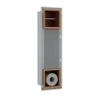 Fortifura Calvi Inbouw Reserve- en toiletrolhouder - PVD - geborsteld koper SW1189089