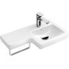 Villeroy en Boch Subway 2.0 wastafel hoekig 63x35,5cm rechts wit 0124357 Villeroy en Boch Subway 2.0 wastafel hoekig 63x35,5cm rechts wit 0124357