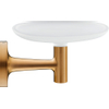 Duravit Starck T Zeephouder - wandmodel - 14x10.6cm -matglas - geborsteld brons SW962060