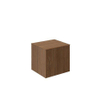 Crosswater Limit Wastafelblad - 50x45.3cm - royal walnut (hout) SW1026440