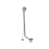 Best Design Bonde de vidange et tuyau sol pour baignoire nostalgique chromé SW32477 Best Design Bonde de vidange et tuyau sol pour baignoire nostalgique chromé SW32477
