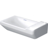 Duravit P3 Fontein D26cm 0 kraangaten rechthoek met overloop Keramiek Wit SW119272 Duravit P3 Fontein D26cm 0 kraangaten rechthoek met overloop Keramiek Wit SW119272