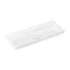 Hansgrohe Xelu Q wastafel - 120x48x8cm - zonder kraangat - opzet - wit SW1164889