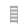 Crosswater MPRO Elektrische handdoekradiator - 115x50cm - 400 Watt - geborsteld slate gunmetal (antraciet) SW1026463