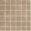 ÉCHANTILLON Terravito Davano mosaïque -30x30cm - 10mm - Carré - Aspect béton - Taupe mat SW736208