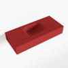 MONDIAZ LEX Opbouwwastafel 70x30x12cm 0 kraangaten wasbak midden Solid Surface mat SW476597 MONDIAZ LEX Opbouwwastafel 70x30x12cm 0 kraangaten wasbak midden Solid Surface mat SW476597