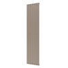 Plieger Cavallino Retto designradiator verticaal enkel middenaansluiting 2000x450mm 999W zandsteen 7255308 Plieger Cavallino Retto designradiator verticaal enkel middenaansluiting 2000x450mm 999W zandsteen 7255308