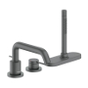 Hansgrohe Tecturis S 3-g badrandmengkraan sBox Brushed Black Chrome SW1566495