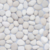 Baerwolf Pebble Mozaiektegel - 30x30cm - 14.0mm - Grey - white SW498647