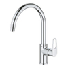 GROHE BauFlow Mitigeur de cuisine - haut - bec pivotant - chrome SW225318